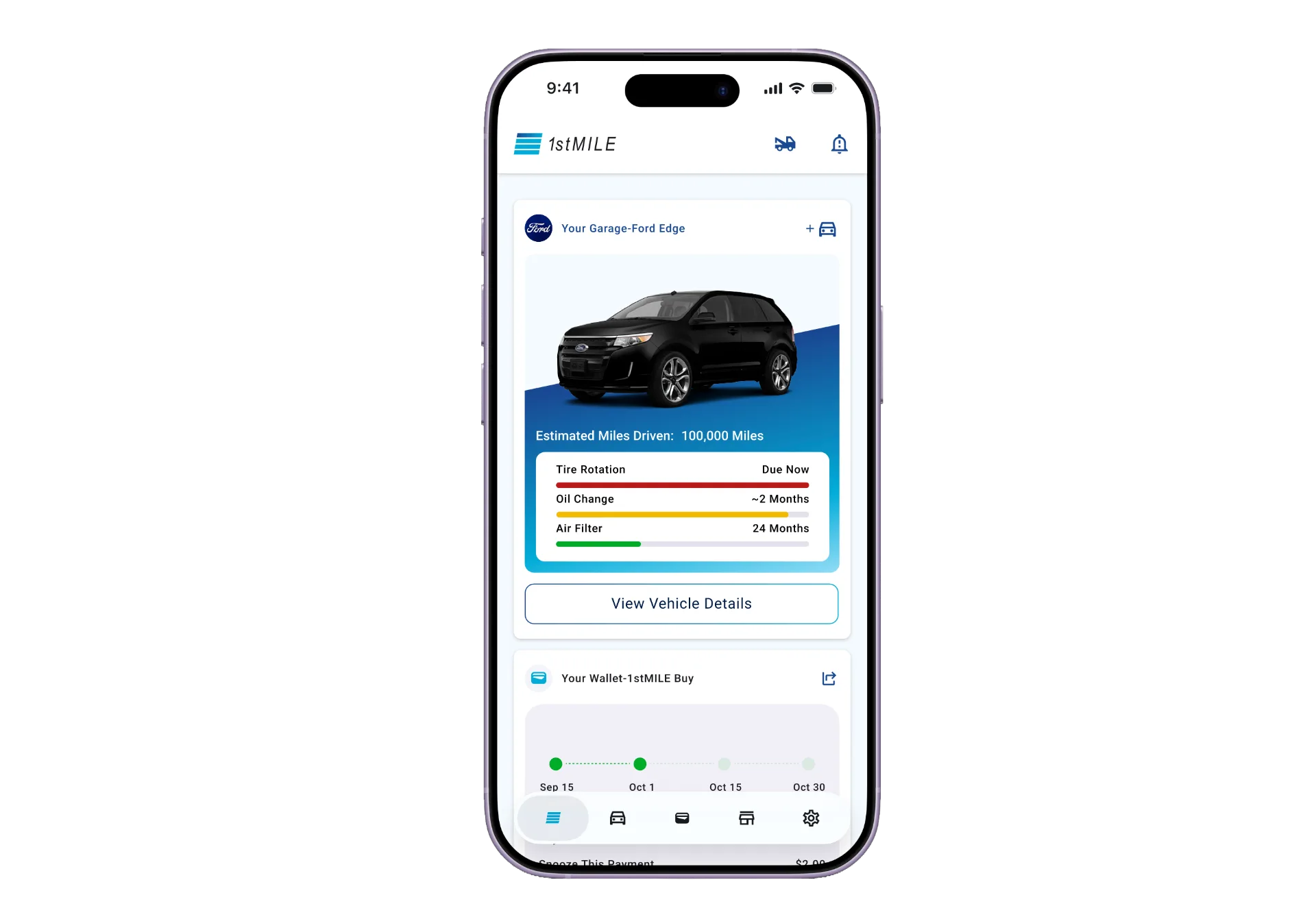 The 1stMILE app — When maintenance sneaks up